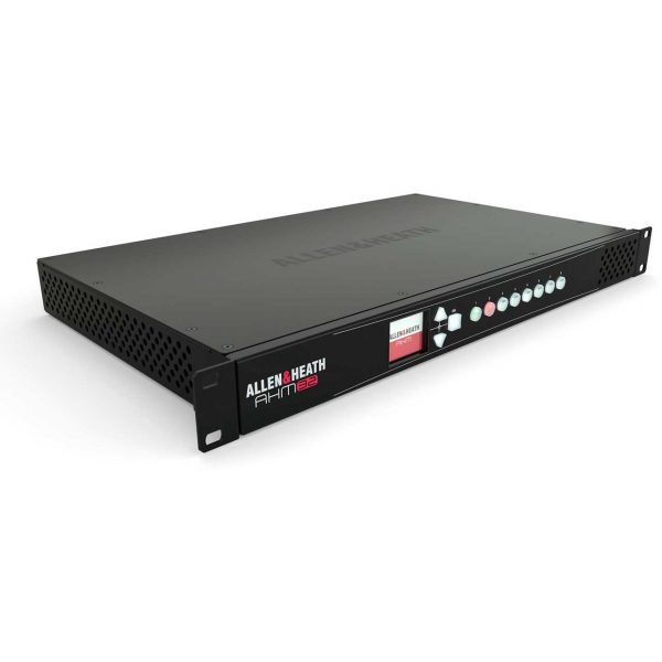 Allen & Heath AH-AHM-32 1RU 32x32 Audio Matrix Processor with 12x12 Local Analog I/O