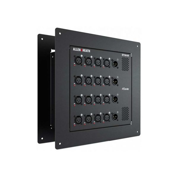 Allen & Heath DT164-W 16 XLR Input / 4 XLR Output 96kHz Dante Wall Mount