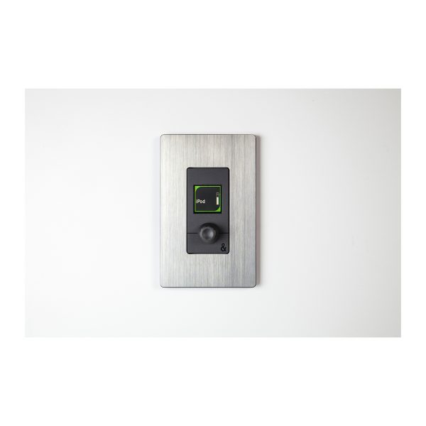 Allen & Heath IP1 Programmable Remote Controller Wallplate For AHM/dLive or Avantis Systems - Black -PoE Powered