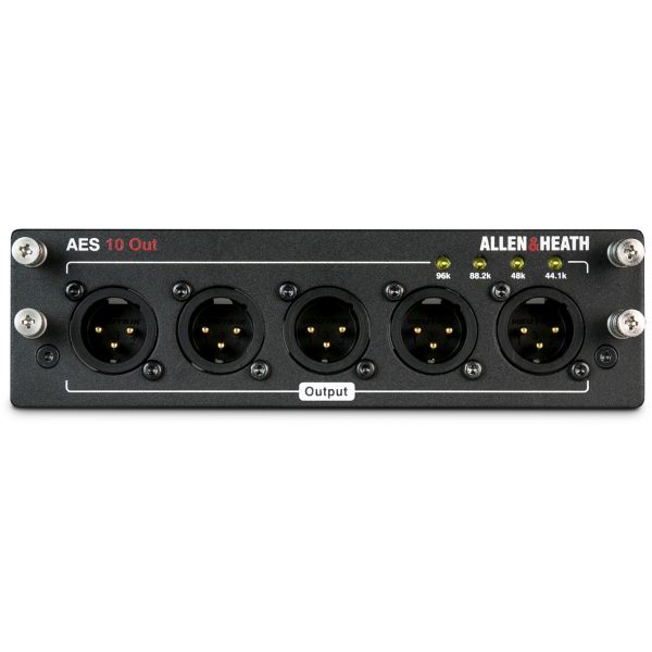 Allen & Heath M-DL-AES10O-A - AES3 Module w/ 10 Outputs w/ SRC 32kHz to 192kHz for dLive/Avantis