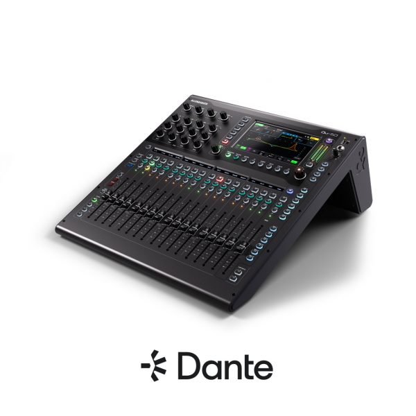 Allen & Heath QU-5D 32 Ch Digital Mixer 96kHz FPGA Core w/ 16+1 Onboard Preamps/12 Line Out - 16x16 Dante Interface