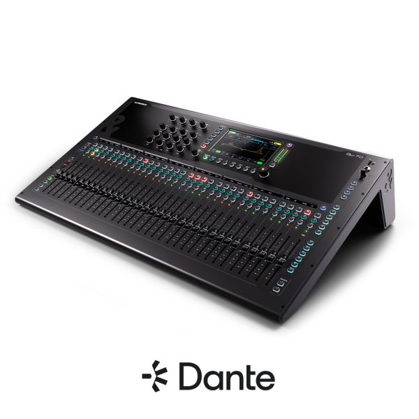 Allen & Heath QU-7D 32 Ch Digital Mixer 96kHz FPGA Core w/ 32+1 Onboard Preamps/20 Line Out - 16x16 Dante Interface