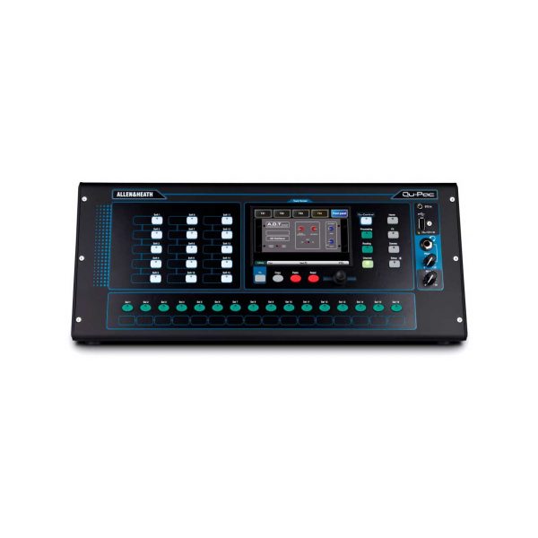 Allen & Heath QU-PAC-32 32 Channel Rack Mount Digital Mixer with 5.5-in Touch Screen / 16 Mic/Line + 3 Stereo Inputs