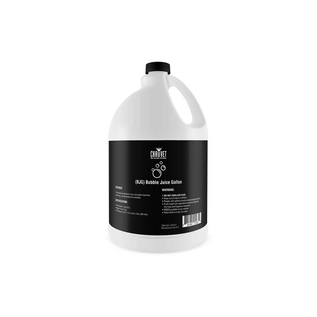 Chauvet BJG Bubble Fluid - Compatible with all Chauvet DJ Bubble Machines - 1 Gallon