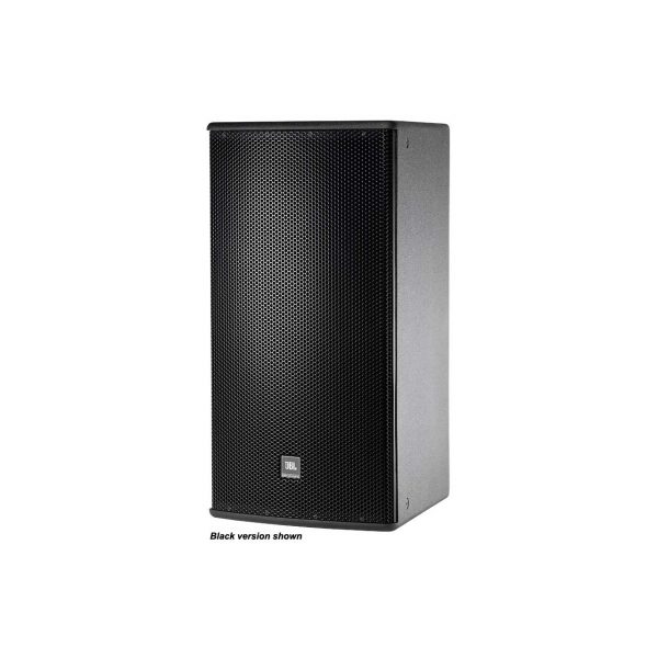 JBL AM7215/64-WH High Power 15in 2-Way Full-Range Loudspeaker System with JBL Differential Drive - White