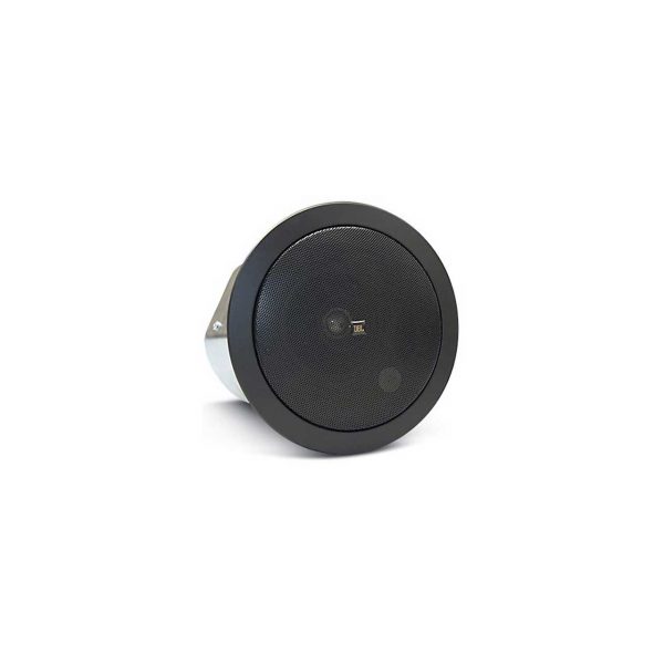 JBL C24CT-BK Medium Output Ceiling Speaker Assembly with Transformer - Black (Pair)