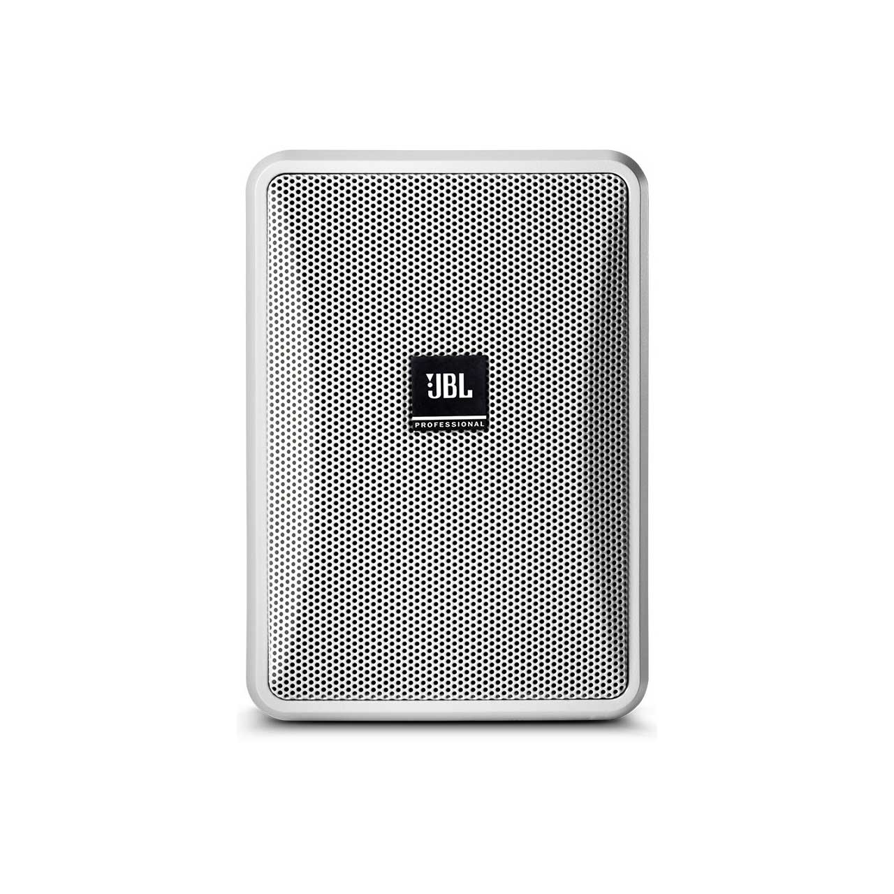 JBL Control 23-1 WH Ultra-Compact Indoor/Outdoor Background/Foreground Speaker (Pair) - White