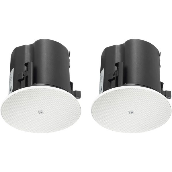 JBL Control 424C/T 6.5-Inch CRBI-Equipped Two-Way Coaxial Ceiling Loudspeaker - Pair