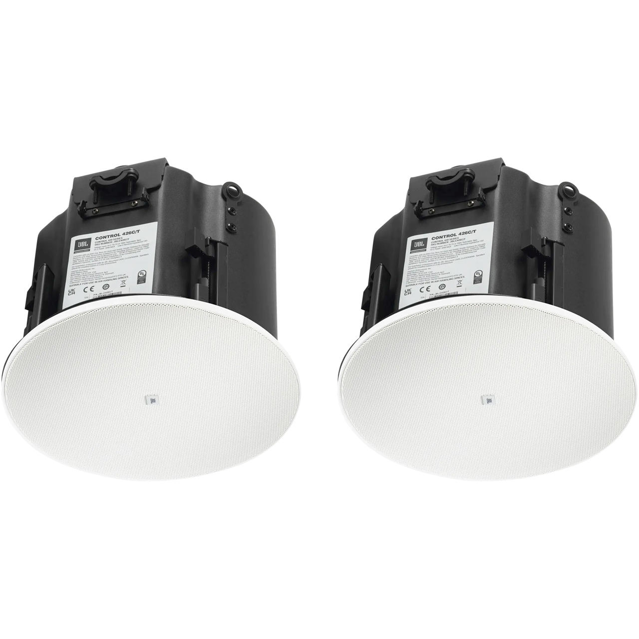 JBL Control 426C/T 6.5-Inch CRBI-Equipped Two-Way Coaxial Ceiling Loudspeaker - Pair