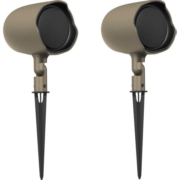 JBL GSF3-TN Ground-Stake Landscape Loudspeaker 120W Peak - Tan - Pair