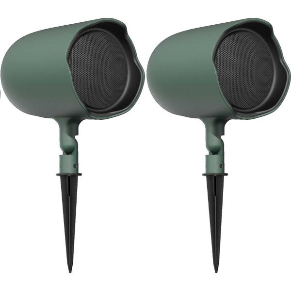 JBL GSF6-GN Ground-Stake Landscape Loudspeaker 200W Peak - Hunter Green - Pair
