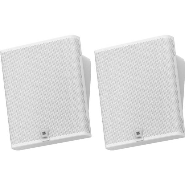 JBL SLP12/T-WH SLP 160 Watt Peak On-Wall Speaker with 3-Inch Driver - White - Pair