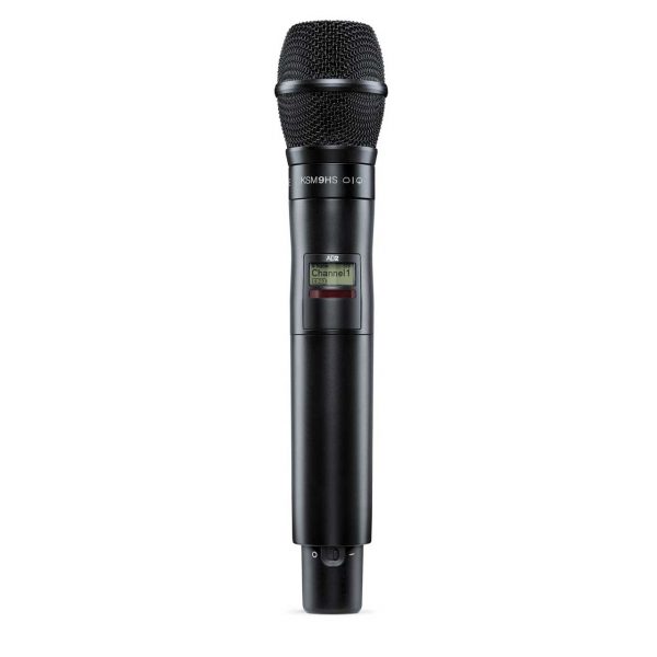 Shure AD2/K9HSB Axient Digital Handheld Wireless Transmitter w/ KSM9HS Capsule - G57 Band (470 - 616MHz) - Black