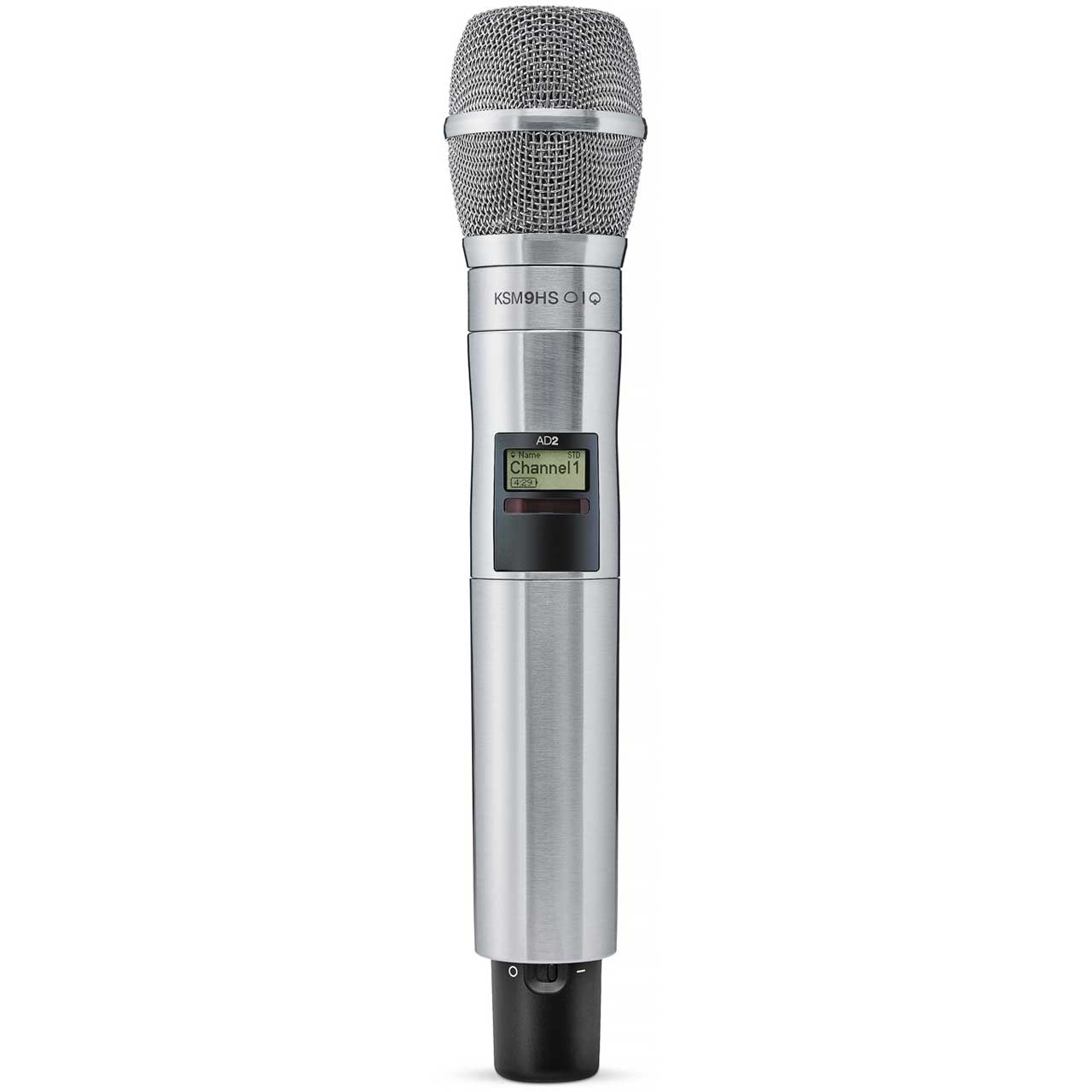 Shure ADX2/K9HSN Axient Digital Handheld Transmitter w/ KSM9HS Capsule & ShowLink - G57 (470 - 616MHz) - Nickel