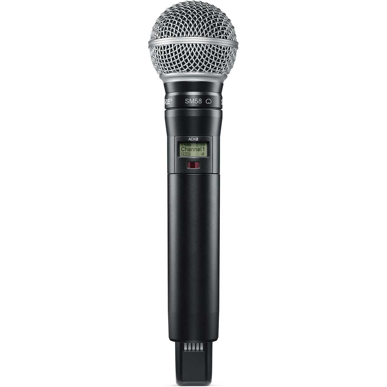 Shure ADX2/SM58 Axient Digital Handheld Transmitter w/ SM58 Capsule & ShowLink - G57 (470 - 616MHz)