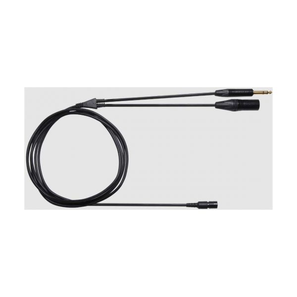 Shure BCASCA-XLR3Q1 6.3 mm Cable Assembly for BRH440M/BRH441M & BRH50M Headsets - 7.5ft.