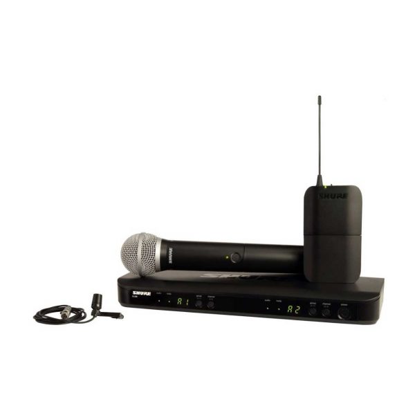 Shure BLX1288/CVL Dual Channel Combo Wireless System - H9 512-542 MHz