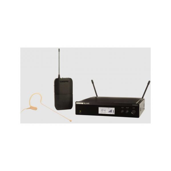Shure BLX14R/MX53-H10 Headworn Wireless Microphone System - H10 542 - 572 MHz