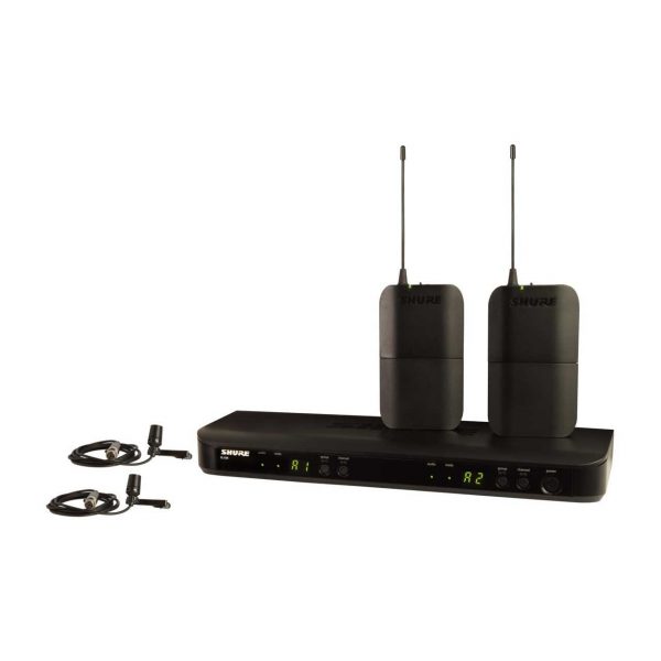 Shure BLX188/CVL-H11 Dual Channel CVL Lavalier Wireless Microphone System - 572 to 596 MHz