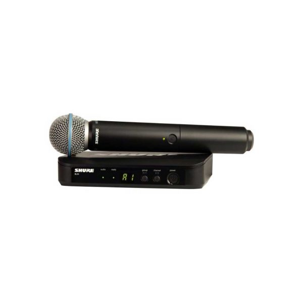 Shure BLX24-B58-H10 Handheld Wireless Mic System with BETA58 - H10 542 - 572 MHz