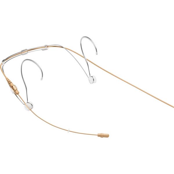 Shure DH5T/O-MTQG DuraPlex IP57 Omni Headset with TA4F (mTQG) Connector - Tan