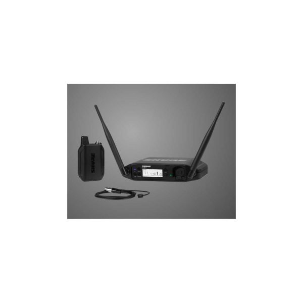 Shure GLXD14+ Dual-Band Omni Lavalier Wireless Presenter System with WL93 & SB904 Li-Ion Battery - Z3 2.4 & 5.8GHz