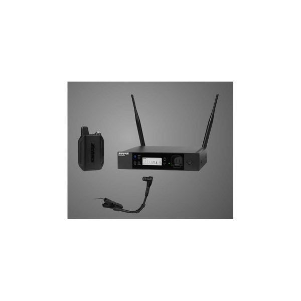Shure GLXD14+ Dual-Band Wireless Instrument System with BETA98 & SB904 Li-Ion Battery - Z3 2.4 & 5.8GHz