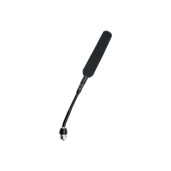 Shure MX405/MS 5 Inch Gooseneck Microphone with Mini-Shotgun Condenser Cartridge and Preamp - 5-Pin XLR Connector