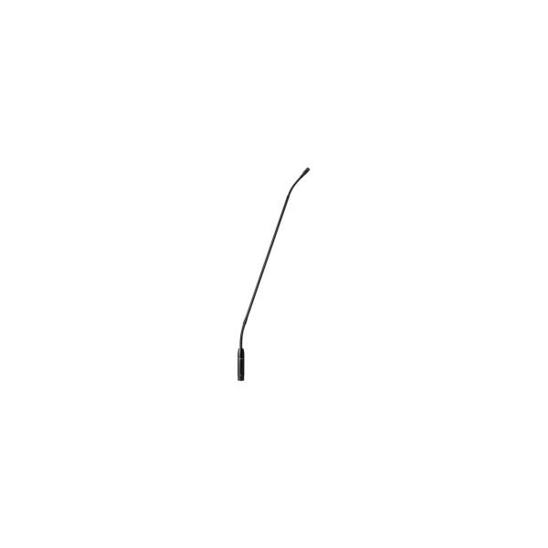 Shure MX424/N 24-Inch Gooseneck Microphone with Preamp - No Capsule - Black - 3-Pin XLR Connector