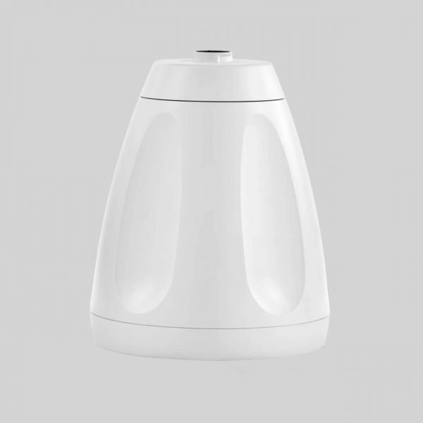 Shure MXN-6W Microflex Pendant PoE/PoE+ Dante Loudspeaker with Built-in DSP - two Dante In/one Dante Out - White