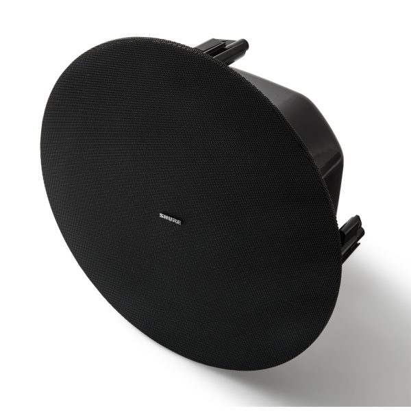 Shure MXP-5B Microflex Ceiling Mount Conferencing Loudspeaker and A-MXP-5-TB Tile Bridge - Black