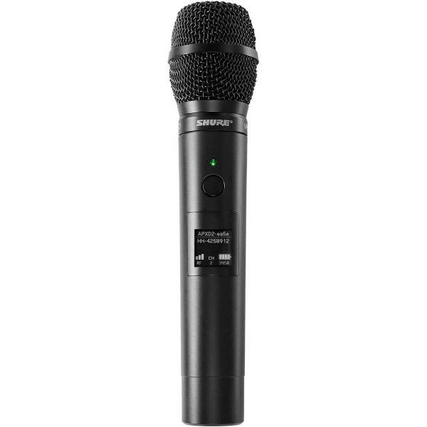 Shure Microflex MXW neXt 2 MXW2X/VP68 Handheld Transmitter with VP68 Mic Cartridge - 1920-1930Mhz