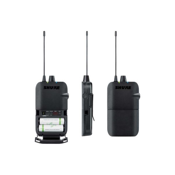 Shure P3R-G20 Wireless Bodypack Receiver for PSM300 In Ear Monitor System - G20 Frequency 488-512 MHz