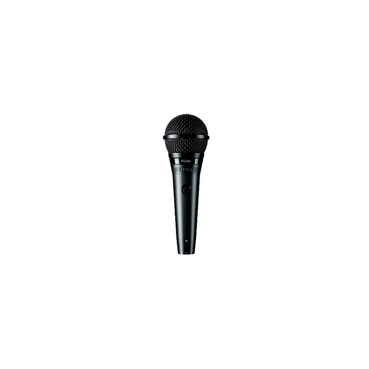 Shure PG Alta PGA58-LC Cardioid Dynamic Vocal Microphone - No Cable