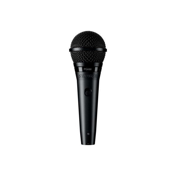 Shure PG Alta PGA58-XLR Cardioid Dynamic Vocal Microphone - XLR-XLR Cable