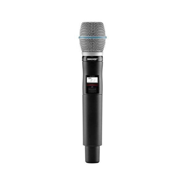 Shure QLXD2/B87A-J50A Handheld Transmitter with Beta87A Wireless Microphone