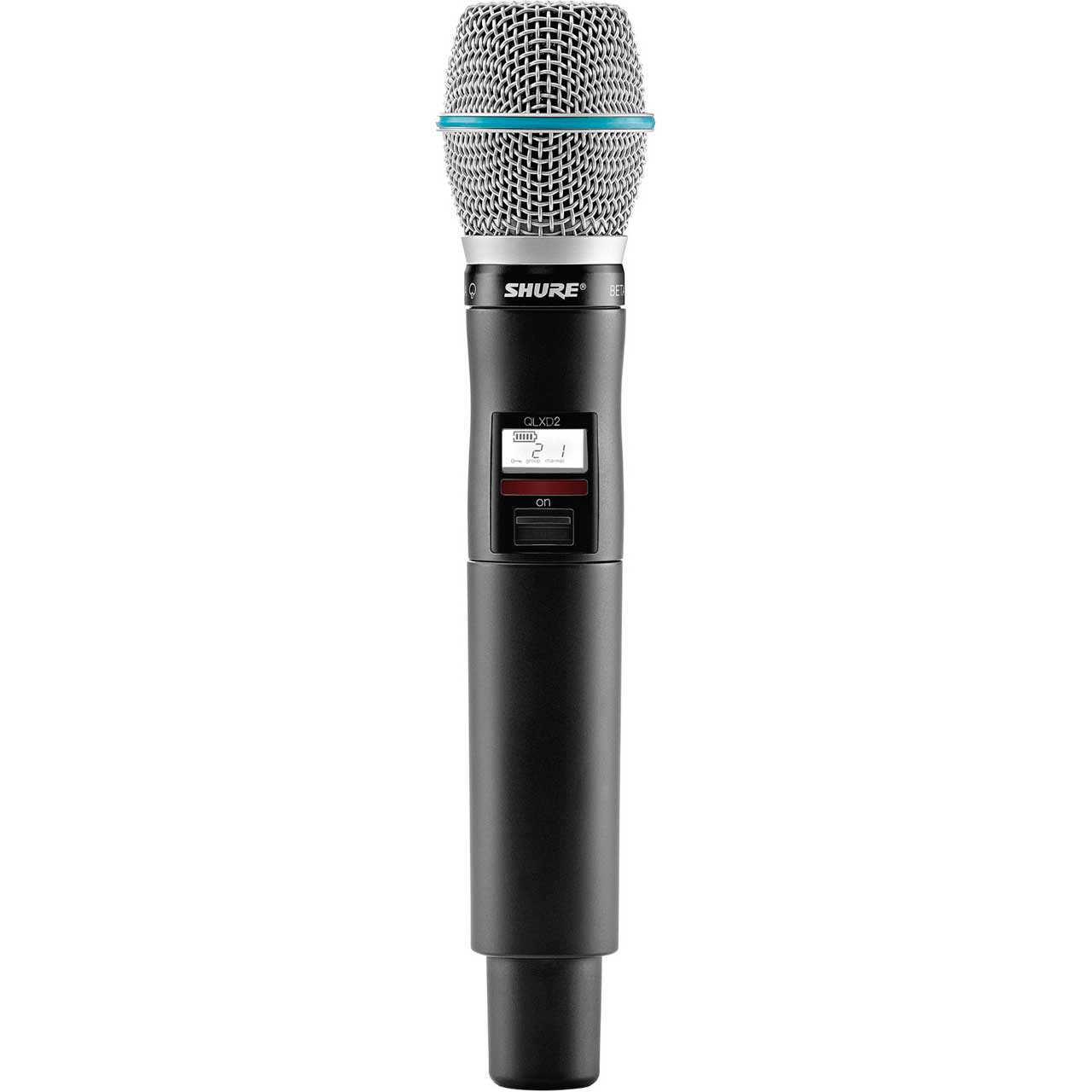 Shure QLXD2/Beta 87A-G50 Handheld Transmitter with Beta87A Microphone - (470 - 534 MHz)