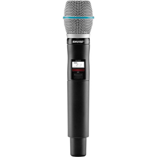 Shure QLXD2/Beta 87C-G50 Handheld Transmitter with Beta87C Microphone - (470 - 534 MHz)