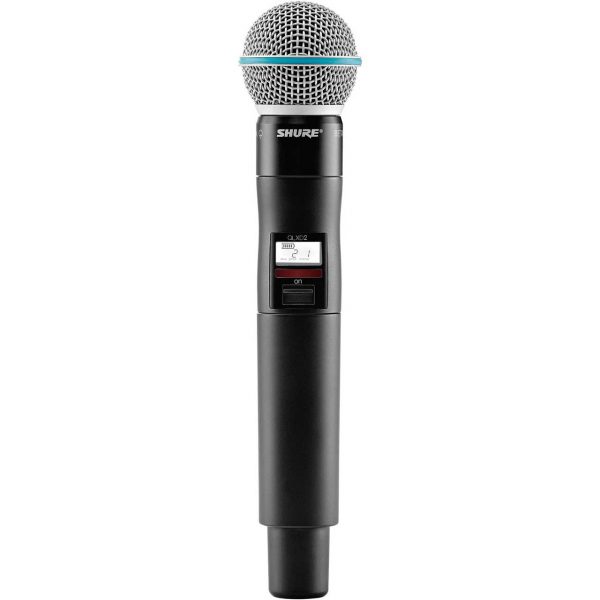 Shure QLXD2/Beta58A-H50 Handheld Transmitter with Beta58A Microphone - (534 - 598 MHz)