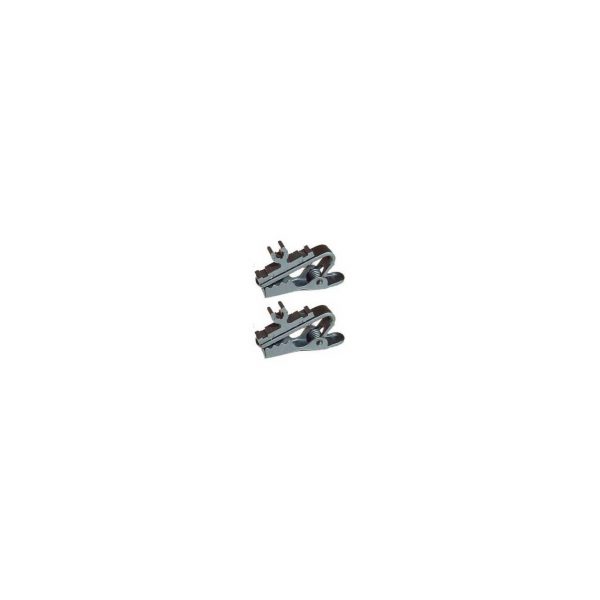Shure RK354SB 2 Single Bar Tie Clips - Black