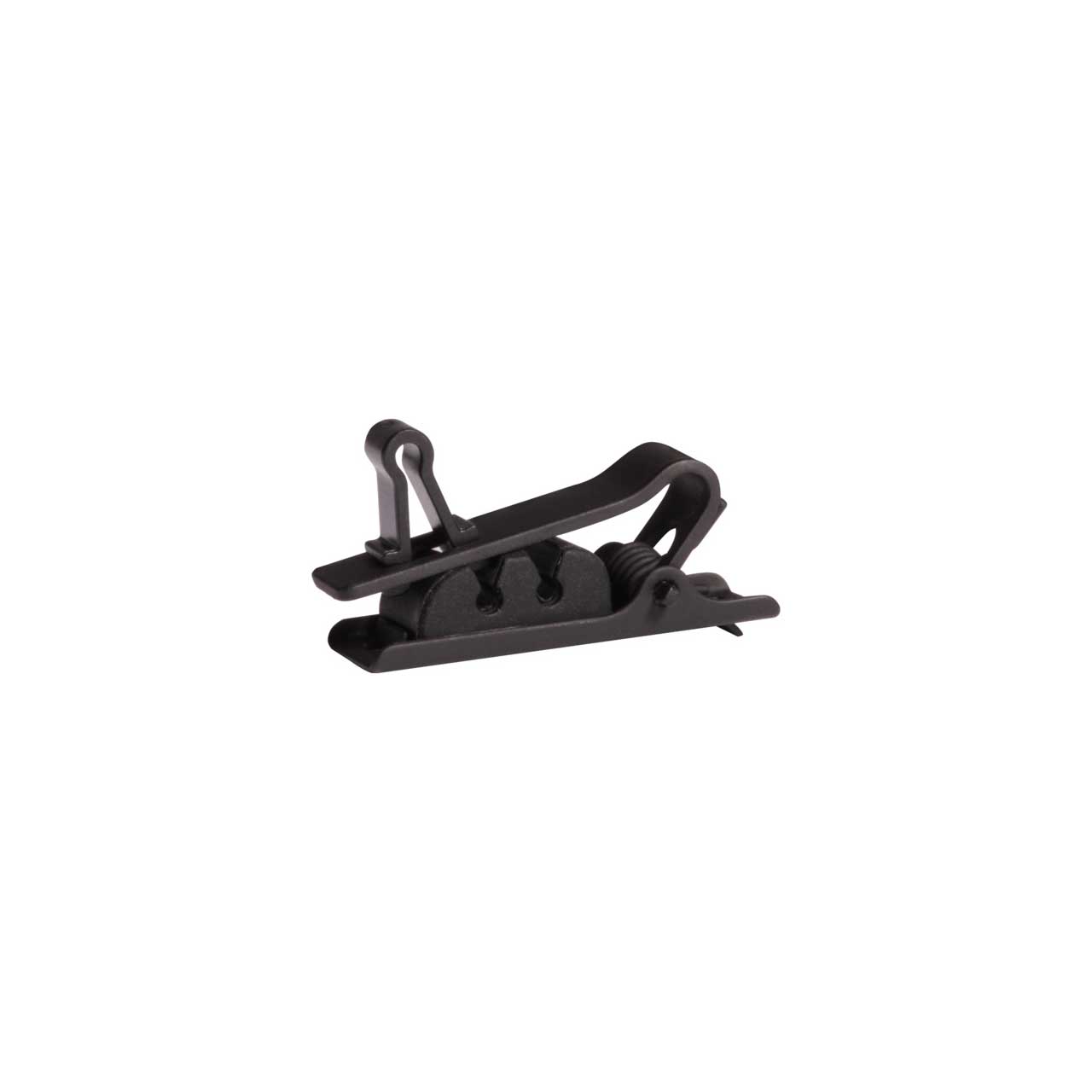 Shure RPM40STC/B Single Mount Tie Clip for TwinPlex Lavalier Mics - Black - 3 Pack