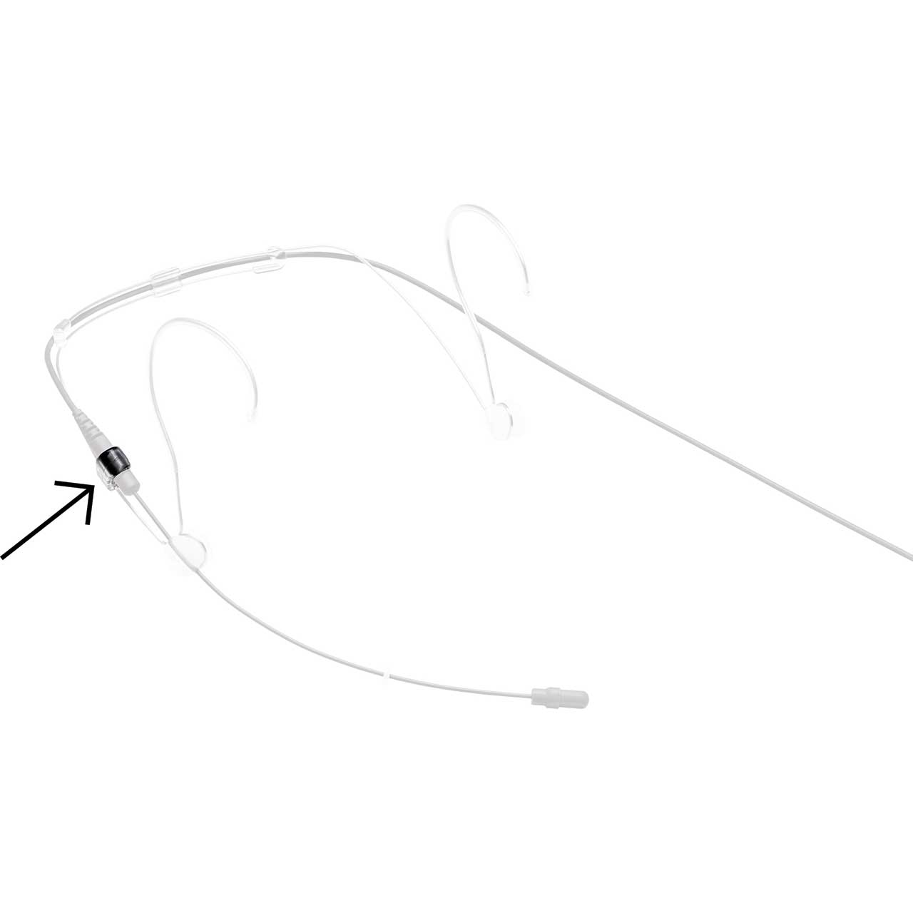 Shure RPMDH5BM Replacement Headset Boom Mounts for DH5 DuraPlex Headsets - 4 Pack