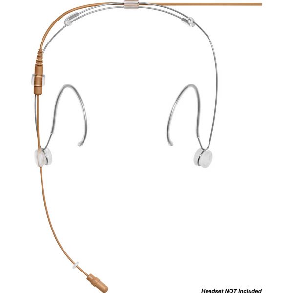Shure RPMDH5C/O-LM3 Replacement Microphone Boom Arm for DH5 DuraPlex Headsets - Cocoa - LEMO Connector