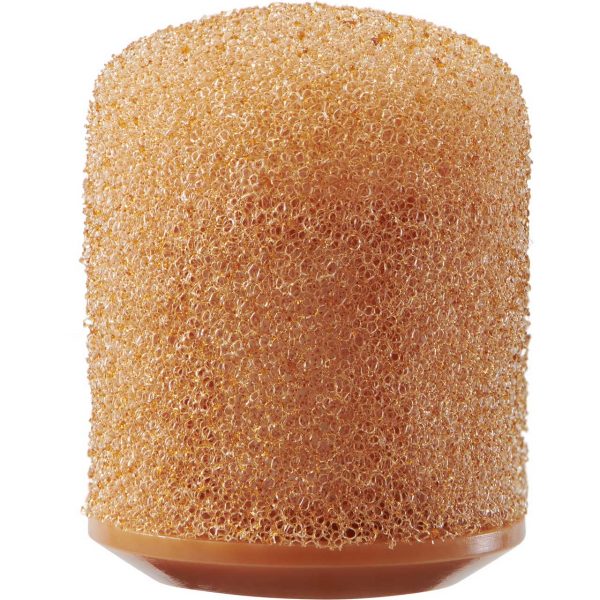 Shure RPMDL4SFWS/C Replacement DuraPlex Foam Windscreen for DL4/DH5 Microphones - Cocoa - 5 Pack