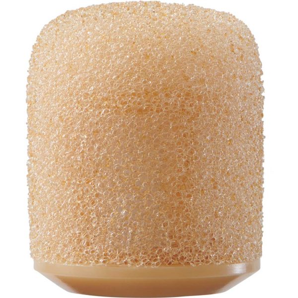 Shure RPMDL4SFWS/T Replacement DuraPlex Foam Windscreen for DL4/DH5 Microphones - Tan - 5 Pack