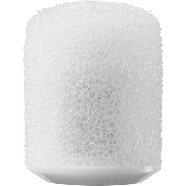 Shure RPMDL4SFWS/W Replacement DuraPlex Foam Windscreen for DL4/DH5 Microphones - White - 5 Pack