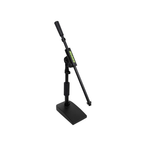 Shure SH-DESKTOP2 Compact Low Profile Desktop Microphone Stand with Single-Section Boom