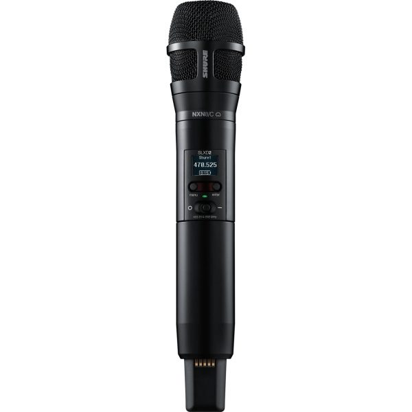 Shure SLXD2/N8CB Nexadyne 8/C Handheld Wireless Cardioid Dynamic Microphone Transmitter
