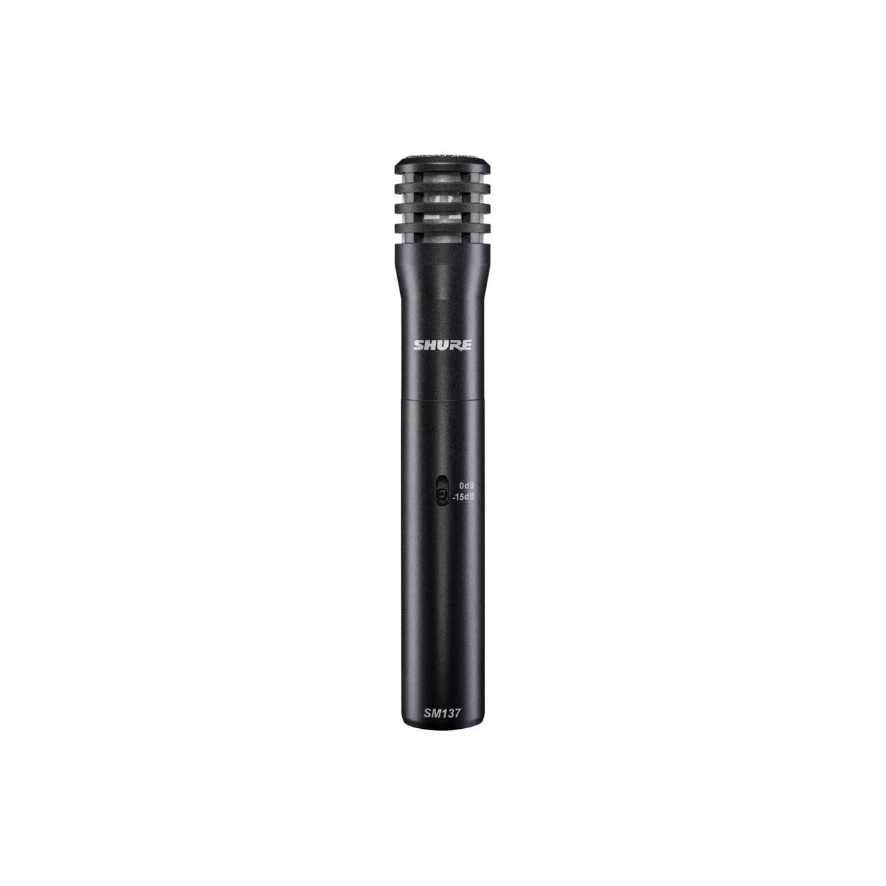 Shure SM137-LC Instrument Microphone with Zipper Pouch & Mic Clip