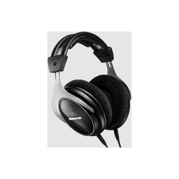 Shure SRH1540-BK Premium Closed Back Headphones for Clear Highs and Extended Bass